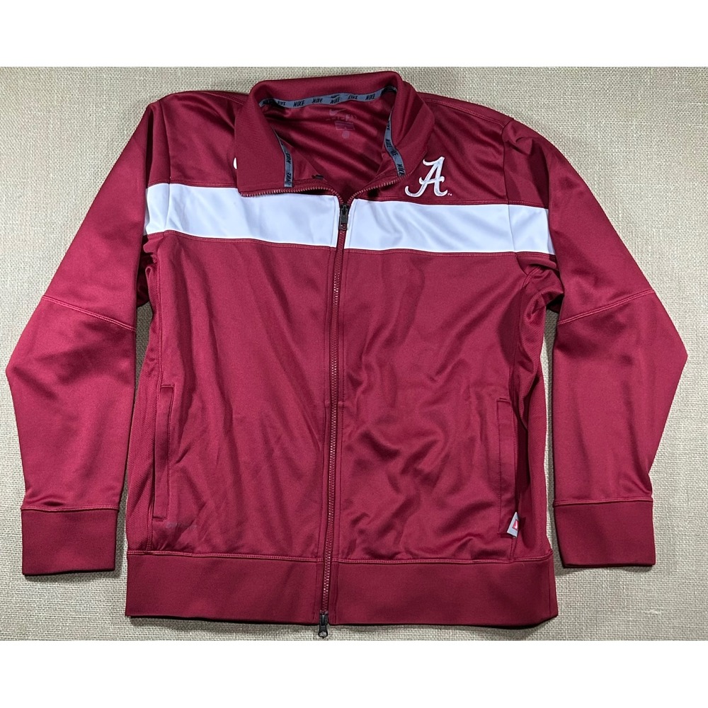 Nike Alabama Crimson Tide Track Jacket Mens Crimson Red Dri-FIT 24476X-AL1